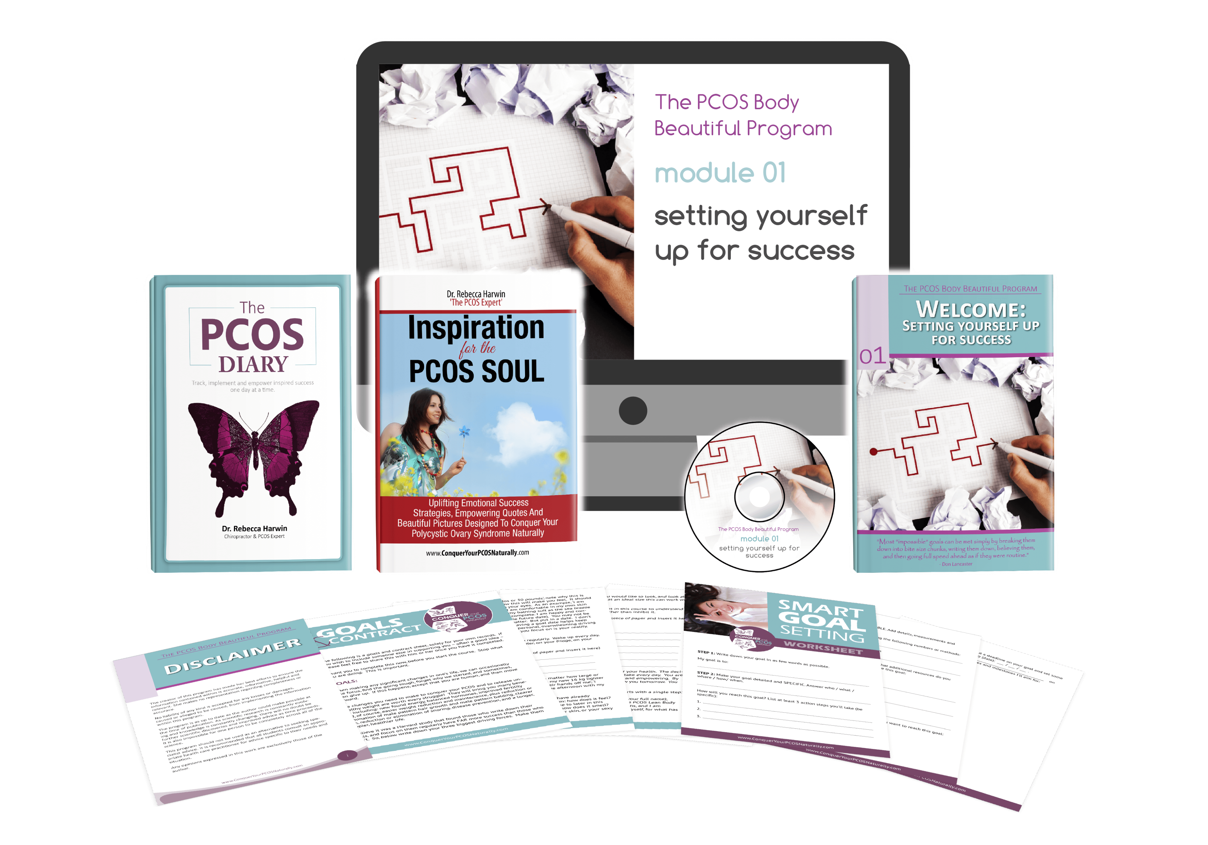 Set yourself up for success - PCOD Body Beautiful Program - module 1 graphic